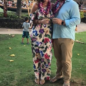 Floral maxi dress